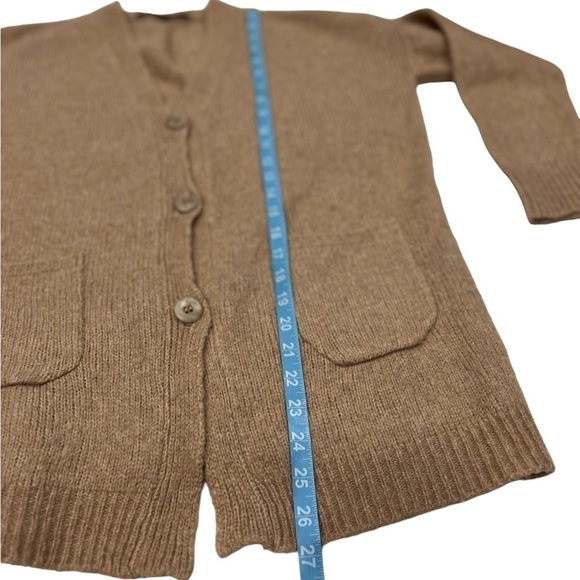 Ritva Falla V Neck Merino Wool Blend Cardigan Runs Large. - Picture 6 of 10